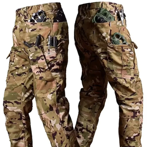 Vêtements de travail tactiques d'hiver en camouflage unisexe, en velours côtelé imperméable et respirant, multi-poches, coupe-vent, pour activités de plein air - Product Image 1