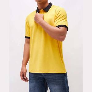 Polo de Manga Corta con Botones, Básico, de Algodón y Poliéster de Alta Calidad para Hombre y Mujer, Venta al Por Mayor, Impresión de Logotipo Personalizado - Product Image 3