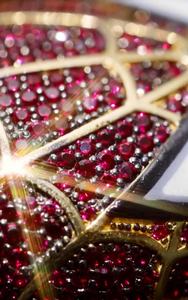 Colgante de Máscara de Spiderman con Incrustaciones de Diamantes, Colgante Rojo de Superhéroe Estilo Hip Hop, Dijes Brillantes de Cara de Spiderman, Plata 925, Joyería Urbana Streetwear - Product Image 5