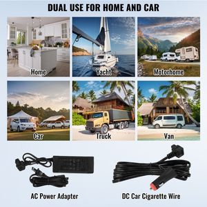 Doppia zona 38QT portatile frigorifero per auto con funzione di produzione del ghiaccio - Product Image 6