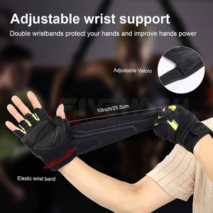 Fashionable Best Price Weightlifting Gloves Available In All Colored Weightlifting Gloves Non <b>Slip</b> - Product Image 3