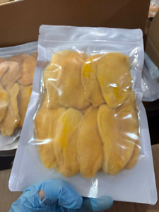Tranches de mangue séchées, collation de fruits tropicaux sucrés, emballage en vrac, texture moelleuse, procédé de séchage AD, pour collations, mélange de fruits, pâtisserie - Product Image 1