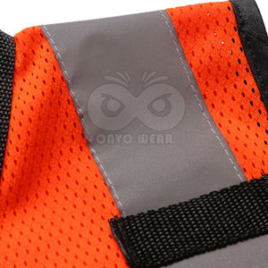 เสื้อกั๊กนิรภัยแห้งเร็วแบบกำหนดเองเสื้อระบายอากาศได้ดีดีไซน์ใหม่ - Product Image 4