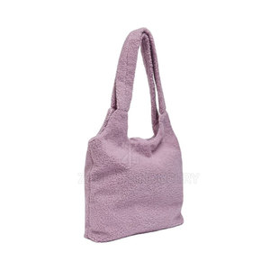 Fleece <b>Bag</b> Premium Quality Soft Tote Spacious Storage Comfortable Shoulder Design Shopping Travel Everyday <b>Bag</b> - Product Image 2