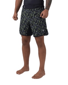 Pantalones cortos de boxeo con logotipo personalizado de MMA, 100% poliéster, ajuste de gimnasio de secado rápido para diseño Shoyoroll para Jiu Jitsu y artes marciales - Product Image 5