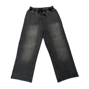 High Quality Men's <b>Slim</b> Fit Lightweight Canvas <b>Jogger</b> Pants Trousers Design Fitness Trousers for Workout Bottoms Trousers - Product Image 1