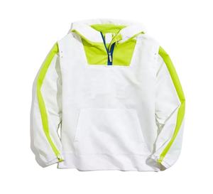 Chaqueta cortavientos transpirable ligera para exteriores para hombre personalizada, decoración bordada de bloque de Color de talla grande, impermeable a prueba de viento - Product Image 1