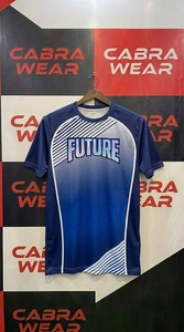 CABRA WEAR Maillot de sport unisexe Future sublimé de haute qualité toutes saisons, col rond, manches courtes, polyester anti-humidité - Product Image 3