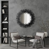 Miroir mural décoratif haut de gamme, design personnalisé, miroir pour la maison, la salle de bain, la chambre et le bureau, à prix avantageux