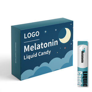 Gel de mélatonine pour le sommeil, fabriqué en usine GMP, aide au sommeil, compléments liquides OEM, bonbons liquides à la mélatonine avec vitamine B6 - Product Image 2