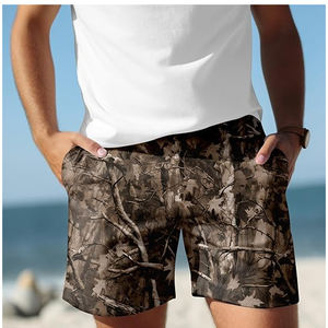 Pantalones Cortos de Lona con Cordón Ajustable, Diseño de Camuflaje Selva, Resistentes al Viento, para Hombre, Estilo Casual Urbano, a la Moda, Cómodos para Actividades al Aire Libre, 100% Personalizables con Logotipo - Product Image 4