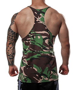 Customer Demanding Men's Sleeveless <b>Stringer</b> <b>Vests</b> High Quality 4 Way Stretch Racerback Fitness Clothing Gym Tank Tops Men - Product Image 3