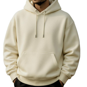 Sudadera con Capucha Extra Grande para Hombre, Estilo Urbano, con Logotipo Personalizado, Corte Holgado, Felpa, Informal, Suave, para Otoño - Product Image 1