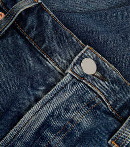 Jean Homme Coupe Bootcut Vintage Personnalisé 100% Coton Séchage Rapide Délavé Taille Mi-Haute Léger Couleur Unie - Product Image 6