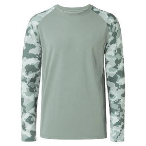 Ropa de Pesca, Última Moda Masculina, Ropa de Camuflaje, Fabricación de Camisetas de Pesca Transpirables de Secado Rápido con Protección UV, Material de Poliéster Personalizado - Product Image 1