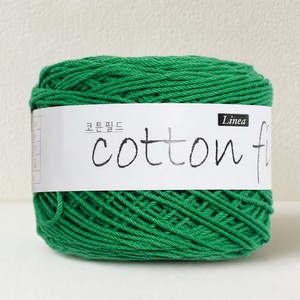 Hilo de algodón para crochet COTTON FIELD 100% algodón, hilo hilado para tejer a mano, ovillo de 80g - Product Image 6