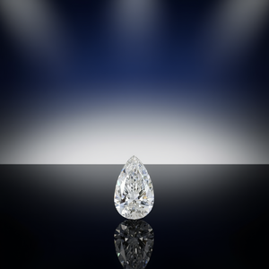 Diamant en vrac certifié IGI 5,52 carats, taille poire, VVS2, diamant cultivé neuf - Product Image 3