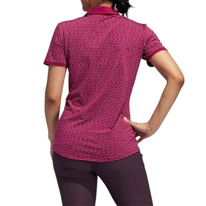 Women Custom Logo Polo Shirt Solid Color <b>Short</b> <b>Sleeve</b> <b>Button</b> <b>Up</b> Breathable Casual Knitted Top Summer 2026 - Product Image 5