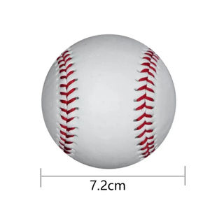 Pelota de Béisbol y Sóftbol de Competición Oficial de 9 Pulgadas con Logotipo Personalizado, Material de PU de Alta Calidad, Duradera para Uso Deportivo - Product Image 4