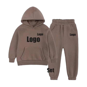 Meilleur ensemble de survêtement d'hiver décontracté pour bébés et enfants, personnalisable avec logo, qualité supérieure, respirant et léger, vente en gros - Product Image 3