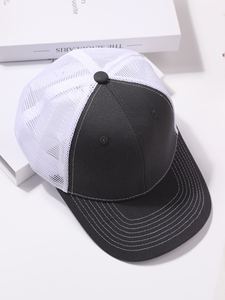 Full Mesh Trucker <b>Hat</b> for <b>Men</b> and Women Classic <b>Summer</b> Outdoor Fashion Style Lightweight Breathable Cap - Product Image 5
