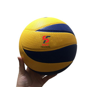Solid Trader Universal PU Volleyball Professional Athletes Lightweight Enhanced Control Surface Soft Padded Size 5 <b>Training</b> <b>Ball</b> - Product Image 1