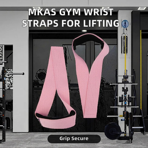 Muñequera Deportiva Personalizada con Logotipo, Cómoda, Resistente, Transpirable, Acolchada de Algodón y Neopreno para Levantamiento de Pesas y Gimnasio - Product Image 5