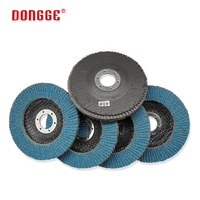 Disk Flap 40 Grit 115mm Zirkonia Aluminium Oksida, Disc Abraser, Disc Poles Stainless Steel