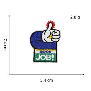 Custom Embroidered <b>Patches</b> for Fashion Clothing Jackets Jeans Caps Hats Bags Personalized Logo Iron <b>On</b> <b>Sew</b> <b>On</b> Badge - Product Image 2