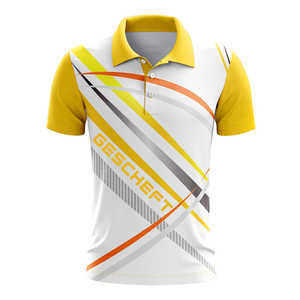 Polo pour homme en tissu de coton durable, respirant, coupe confortable, absorbant la transpiration, idéal pour les occasions décontractées et le bureau - Product Image 1