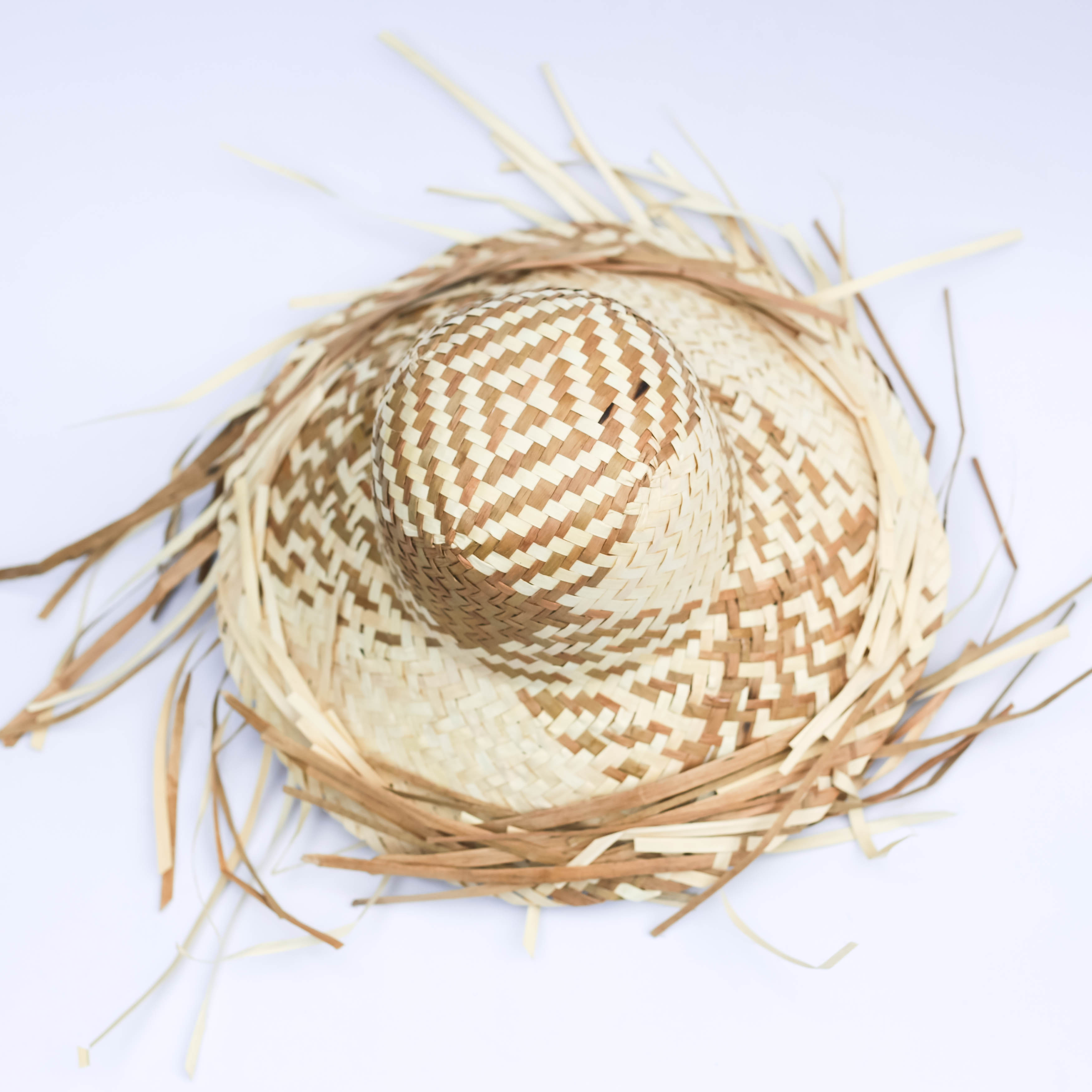 Naturel / Bicolore beige et marron