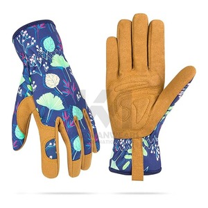 Custom Logo Gardening Gloves Waterproof Fabric Fast Shipping OEM Heavy Duty Gardening Gloves Non <b>Slip</b> Palm Wholesale Price - Product Image 1