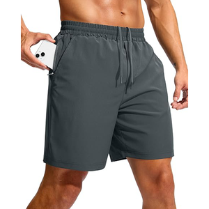 Shorts de sport pour homme en velours côtelé, extensibles, légers, respirants, écologiques, séchage rapide pour l'entraînement, la course à pied, la remise en forme - Product Image 2