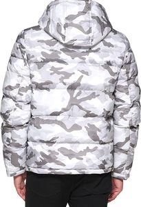 Hot Selling Hooded <b>Men</b> Puffer Jacket Casual Wear New Design Adults Sizes Breathable Eco-Friendly Reversible Wholesale Custom - Product Image 2