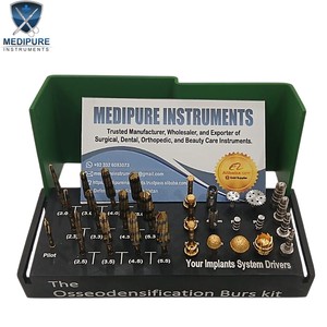 Premium Dental Osseodensification Burs Kit for Implant Bone Expansion Osteotomy Stainless Steel Kit Dental Instruments - Product Image 2