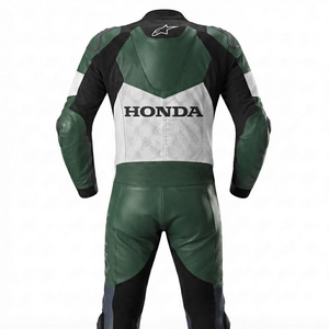 ชุดแข่งรถมอเตอร์ไซค์หนังแท้ Zonda Premium MotoCP แบบชิ้นเดียว/ชุดขับขี่พร้อม Hump ระดับ 2 CE ผลิตตามสั่ง - Product Image 2
