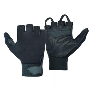 Wheelchair User Gloves Mobility Disability Padded Palm Leather Full Thumb Gloves Sports Unisex Cycle Racing Gloves - Product Image 1
