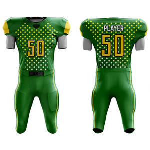 Jersey de Fútbol Americano de Alta Demanda a Precio de Mayoreo, Transpirable, Antibacterial, Diseño Personalizado, Uniforme de Fútbol Americano - Product Image 4