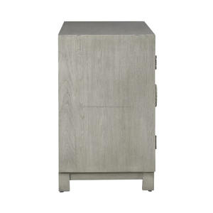 Aparador de almacenamiento de exhibición de 2 puertas de madera maciza de mango tallado a mano de madera para Comedor Cocina Hotel vida moderna de lujo - Product Image 5