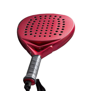 Poignée de raquette en fibre de carbone tissée sur mesure OEM Flyingkick Enterprises FK-707 |   Padel léger, durable et écologique en forme de larme - Product Image 2