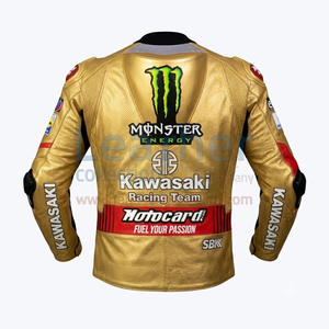 เสื้อแจ็คเก็ตมอเตอร์ไซค์หนังจิงโจ้แบบสั่งทำพิเศษ Fabio Quartararo MotoCP Ramaha สำหรับแข่งรถ/เสื้อแจ็คเก็ตสำหรับสนามแข่ง CE - Product Image 2