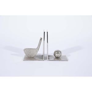 Serre-livres en métal en forme de bâton de golf et de balle, objet décoratif pour table et bureau, artisanat, organisateur de livres, magazines et journaux 2026 - Product Image 4