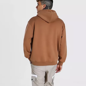 Sudadera con Capucha Oversize de Algodón 100% Personalizada, Estilo Desgastado, de Alta Calidad, con Lavado Ácido, Felpa Francesa, Estampado Roto, Corte y Confección, Primavera - Product Image 5