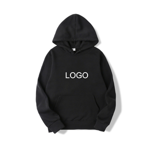 Sweat-shirt à capuche blanc pour homme, 100% coton, tissu molletonné français, logo imprimé sur le devant, coupe classique, vêtement d'automne - Product Image 3