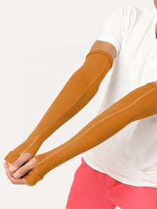 Manchon de compression pour bras en spandex haute élasticité avec protection professionnelle, design respirant, utilisation sportive - Soutien flexible du coude - Product Image 2