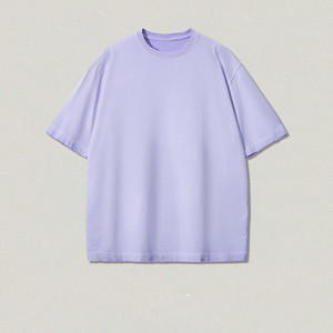 Unisex Acid Wash <b>French</b> Terry T-Shirts 100% Cotton <b>Vintage</b> Streetwear Oversized O-Neck Collar Plain T-Shirts For Men MADE BY HS - Product Image 2