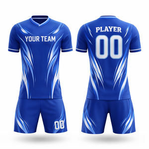 Vente flash - Ensemble de vêtements de football d'hiver respirant et antibactérien 100% polyester avec logo personnalisé et nom de l'équipe - Product Image 1