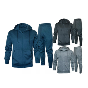 Conjunto Deportivo de Dos Piezas Personalizado 2026, Unisex, Transpirable, Ecológico, de Secado Rápido, de Algodón y Felpa, para Gimnasio y Entrenamiento - Product Image 1