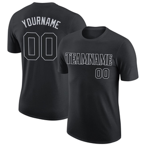 Camiseta Deportiva Negra y Gris Personalizada, la Más Vendida en la Industria, Venta Directa al Por Mayor - Product Image 1