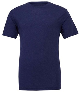 เสื้อยืด CVC เฮเธอร์พิมพ์โลโก้ตามสั่งจากสหรัฐอเมริกา ขายส่ง เสื้อยืด CVC คุณภาพสูงแบบเรียบ เสื้อยืดผสมผ้าฝ้ายโพลีเอสเตอร์ ผู้ผลิตเสื้อยืด - Product Image 2